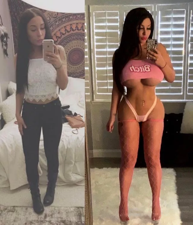 Bimbo transfomration 