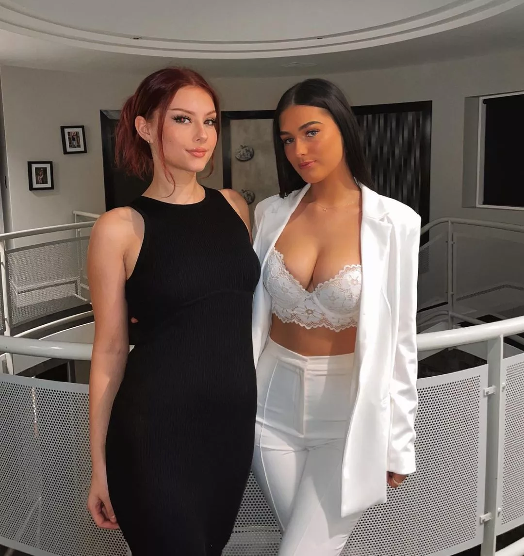 Black and white