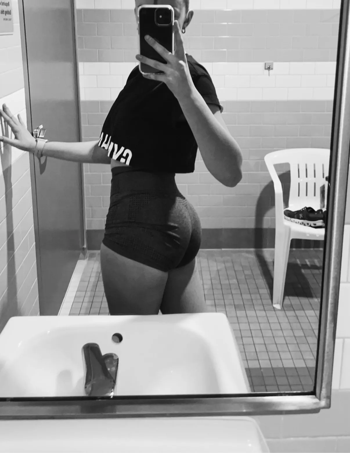 Black and white