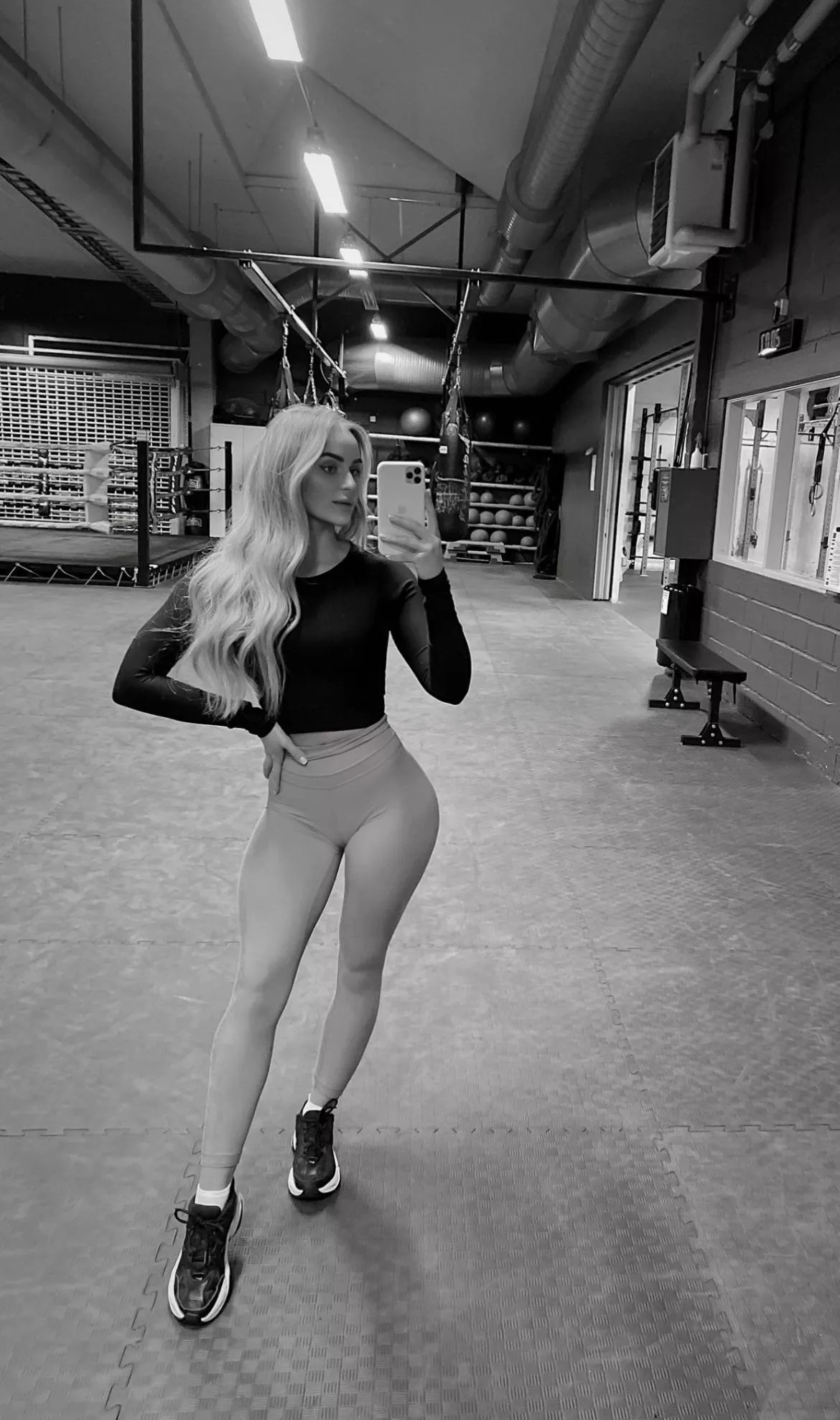 Black and white