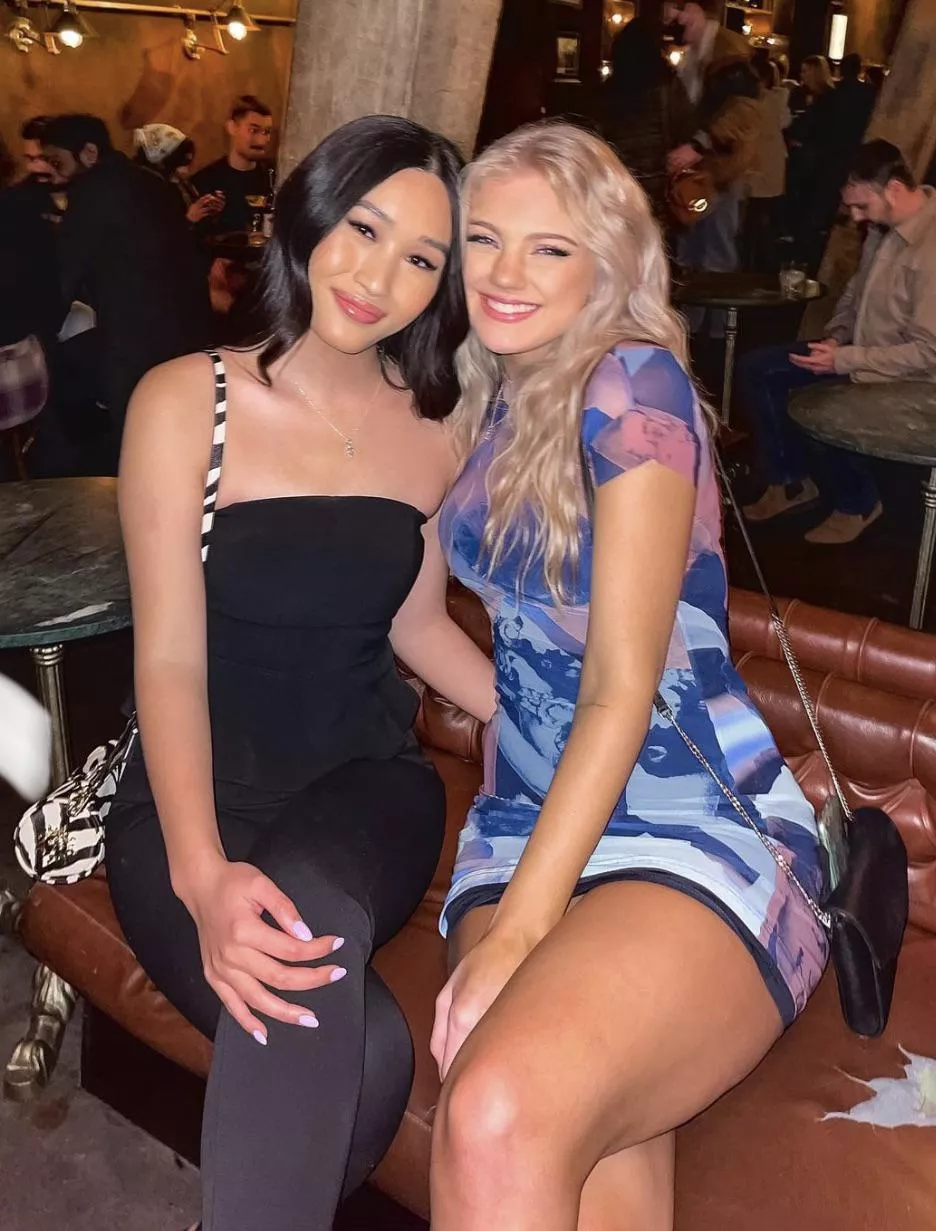 Black or blonde