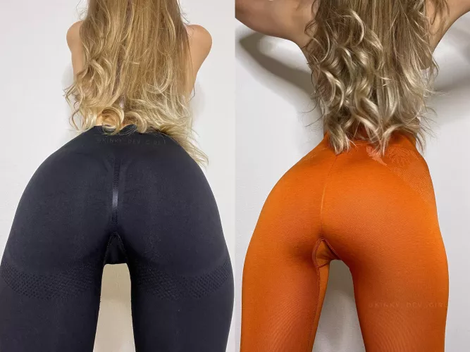 Black or orange?