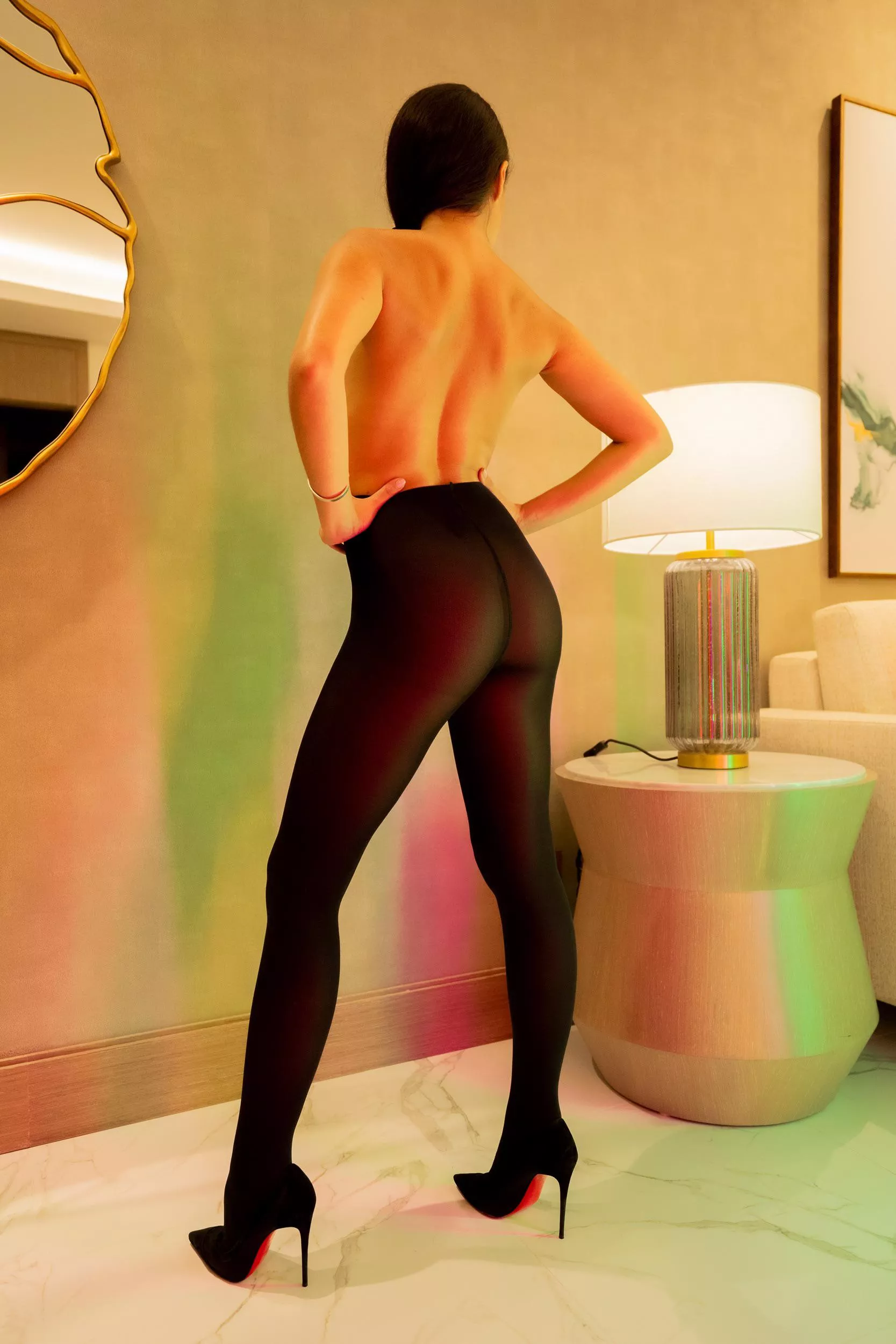 Black pantyhose