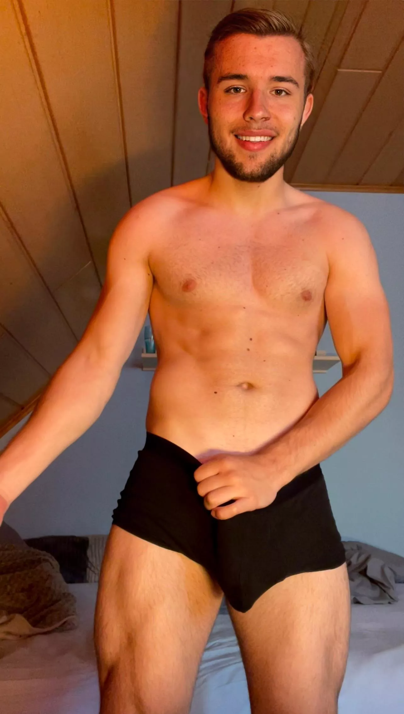 Black underwear