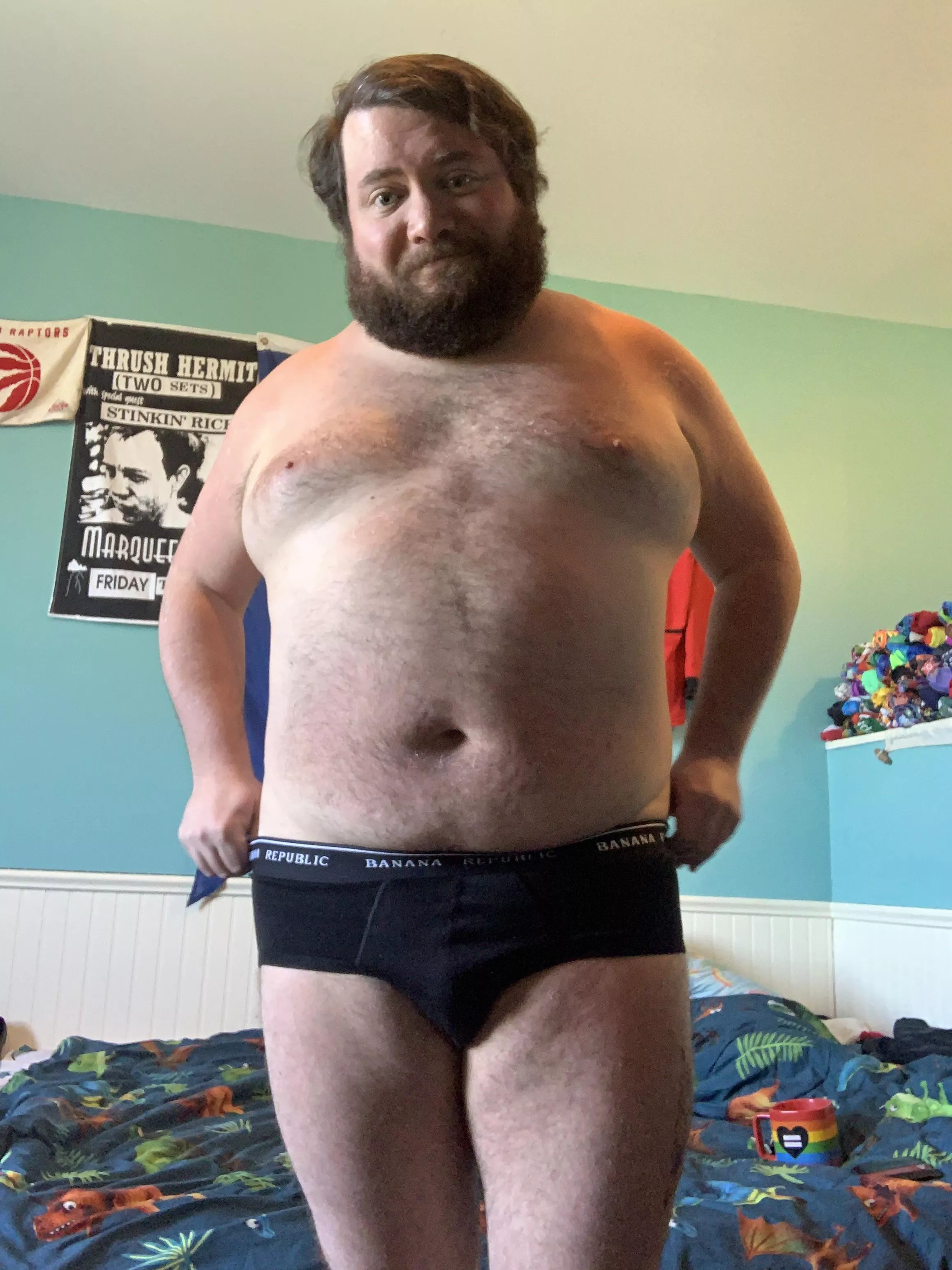 Black undies day.