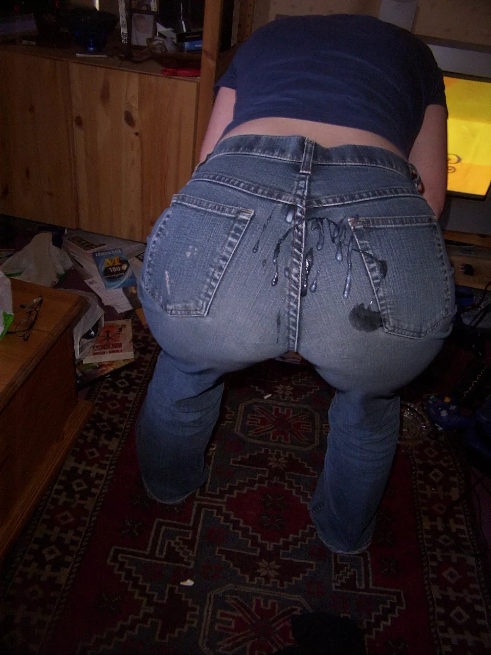 Blast from the past on my jeans