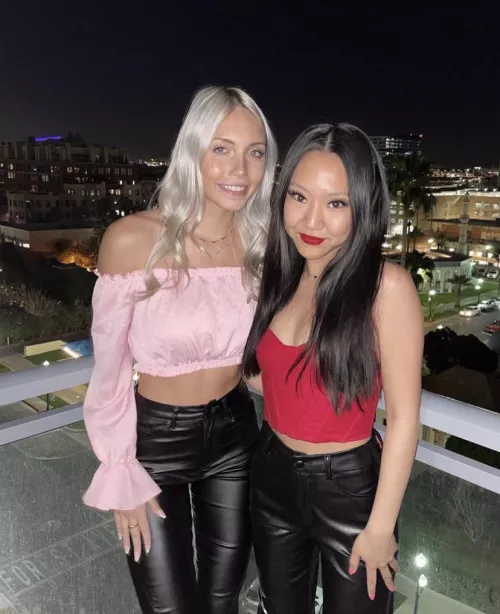 Blonde or Asian?