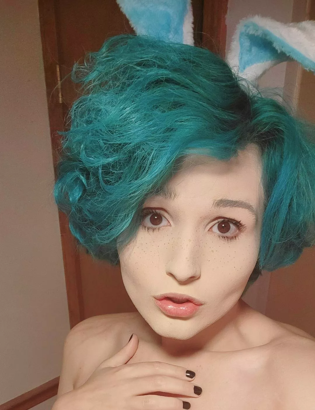 blue bunny boy