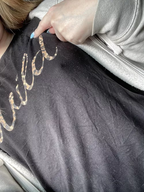 Bonus points if you can tell me what my top says!