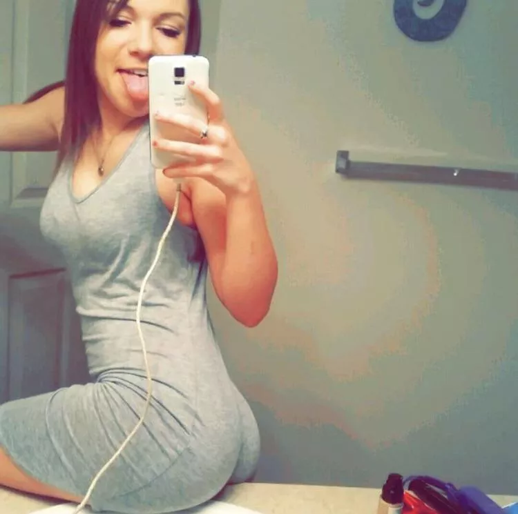 Booty on counter