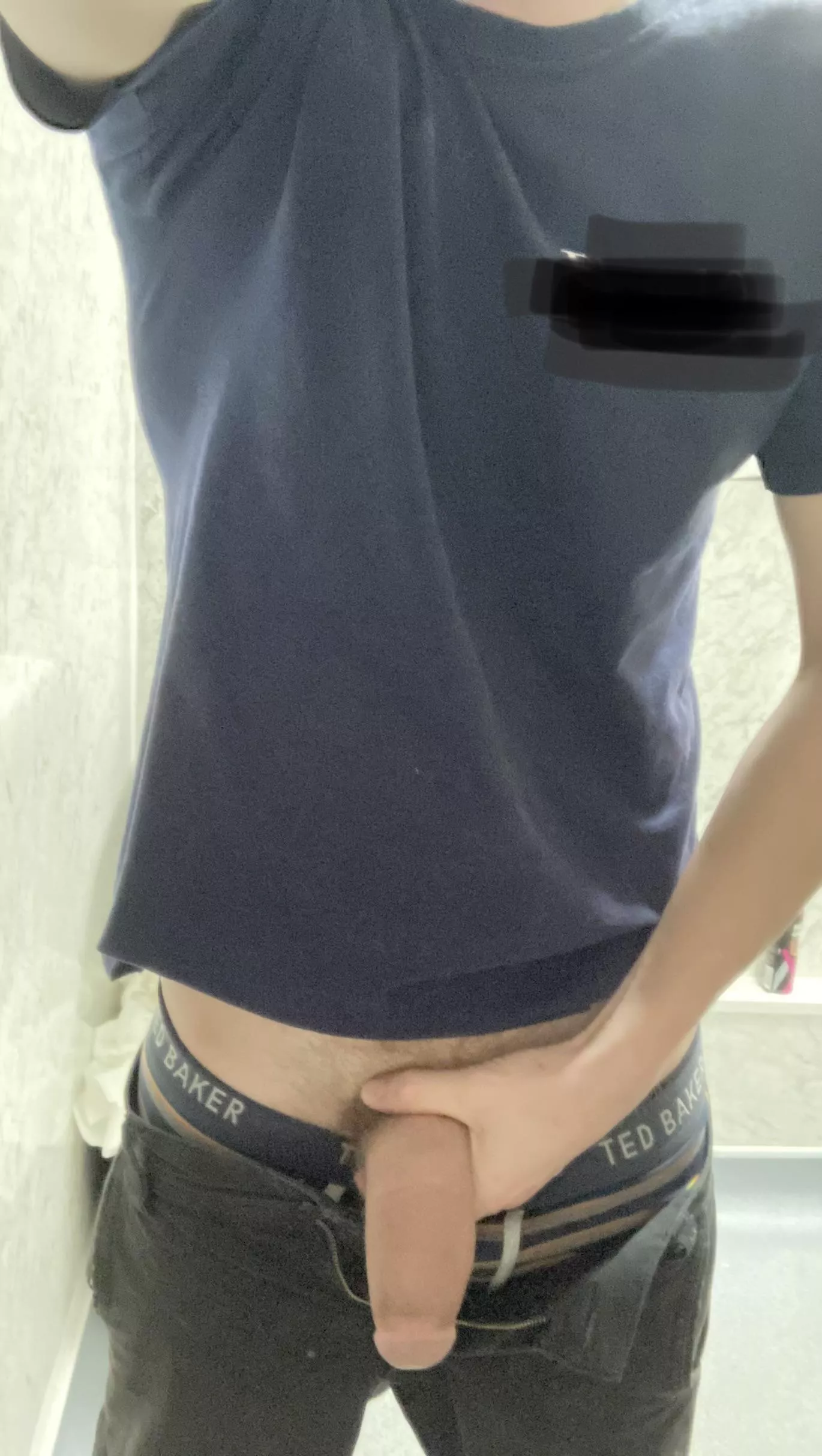 Bored at work. Take my pants off and help yourself