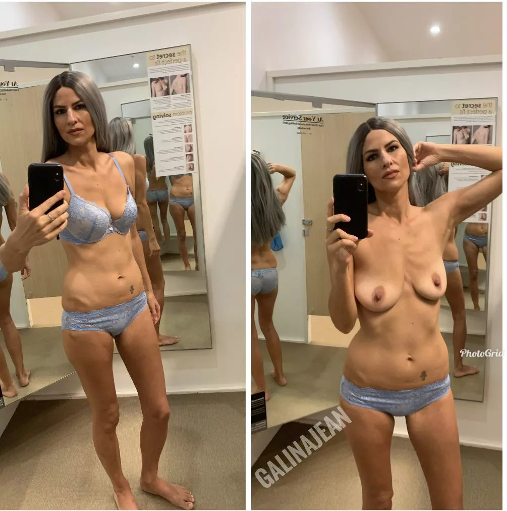 Bra on now off