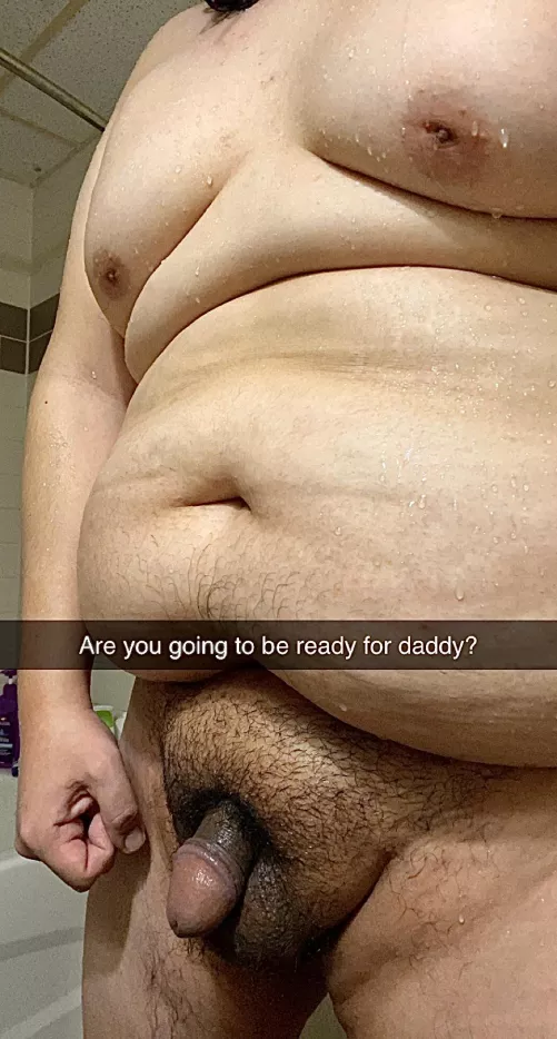 Bring Daddy a towel.