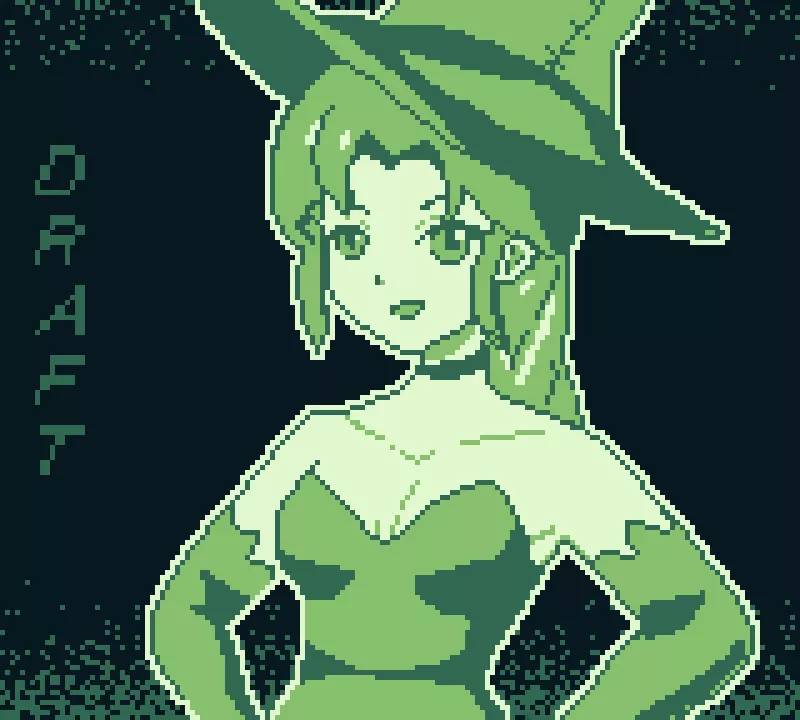 Building an H-Game for fun. This witch will be getting dicked. New to pixel art with a limited four-tone pallet, so any critiques help. Building an H-Game for fun. This witch will be getting dicked. New to pixel art with a limited four-tone pallet, so any critiques help.