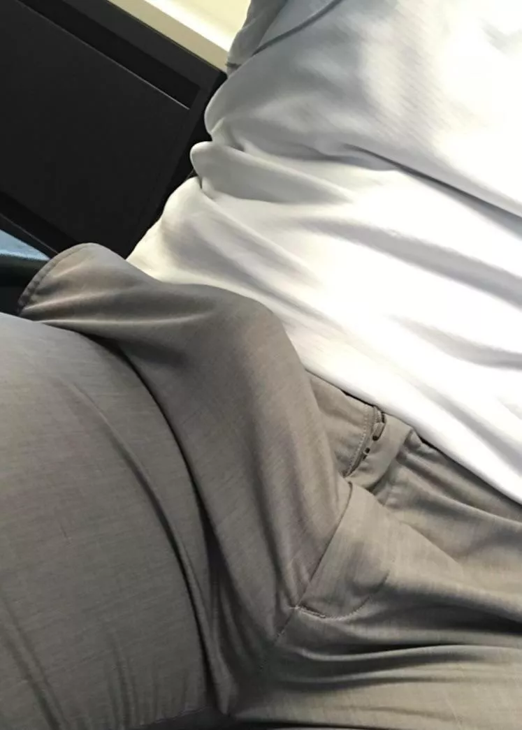 Bulging at the office, think anyone will notice?