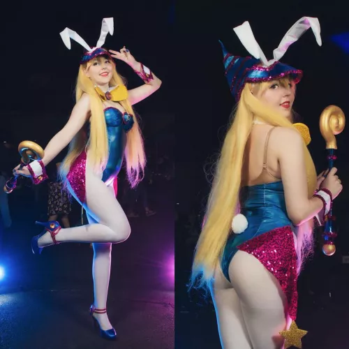 Bunny Dark Magician Girl cosplay made by me💖 (Anibae)