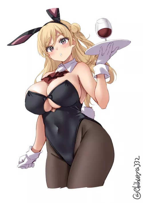 Bunny waitress Zara [Kantai Collection]