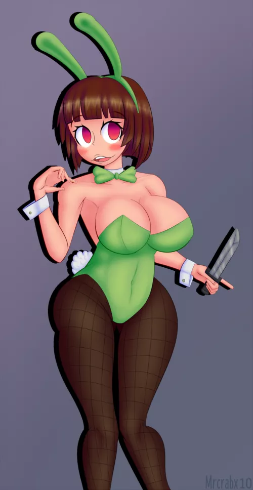 Bunnygirl Chara (Mrcrabx10) [Undertale]