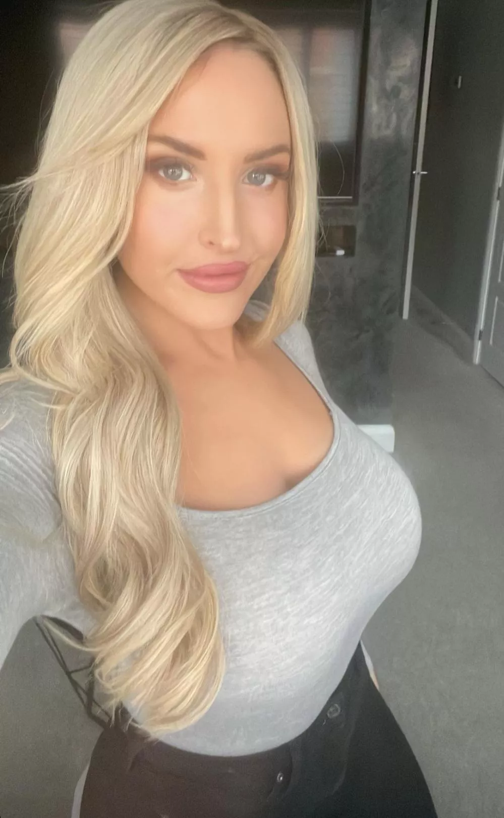 busy blonde bombshell