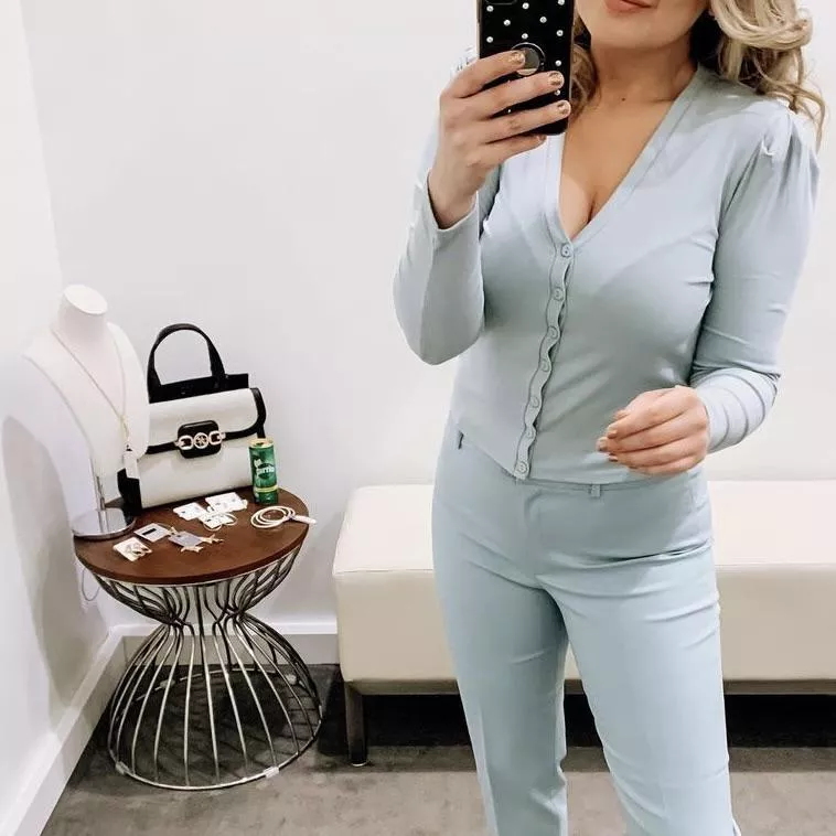 Buttoned Blue 💙