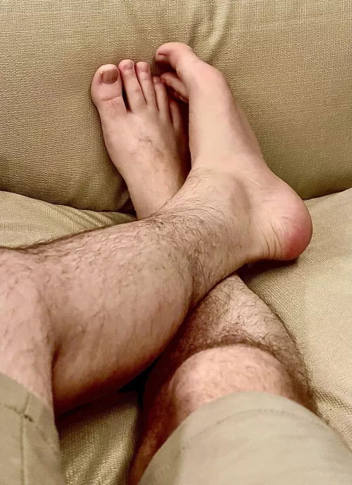 Calves and feet