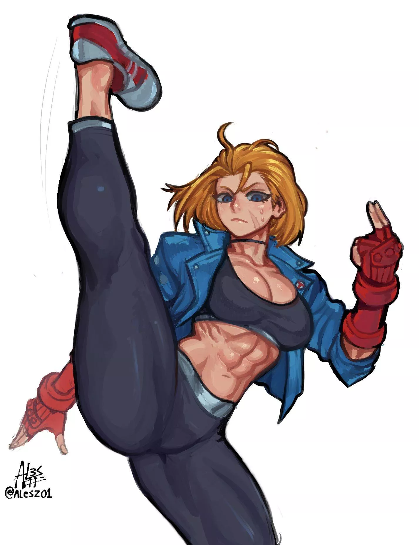 Cammy sketch (@Alesz01) [Street Fighter]