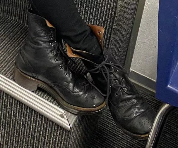 Can anyone please help me identify these boots or recommend something similar? I'm looking for brogue boots with a higher ankle than traditional models (such as Loake Bedale or Grenson Fred). Can anyone please help me identify these boots or recommend something similar? I'm looking for brogue boots with a higher ankle than traditional models (such as Loake Bedale or Grenson Fred).