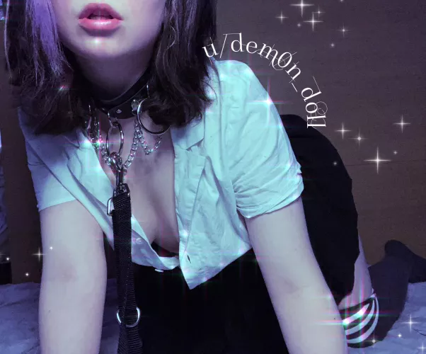 can i be ur cute pet? 🖤✨