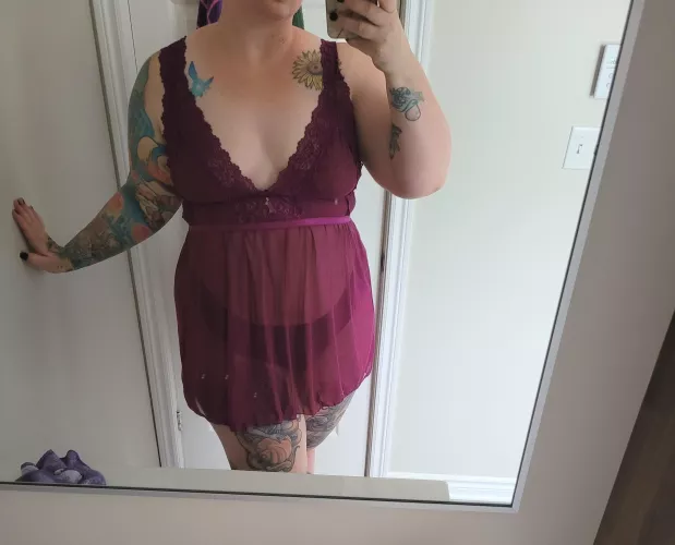 Can I wear lingerie even with a mom bod? 🤭