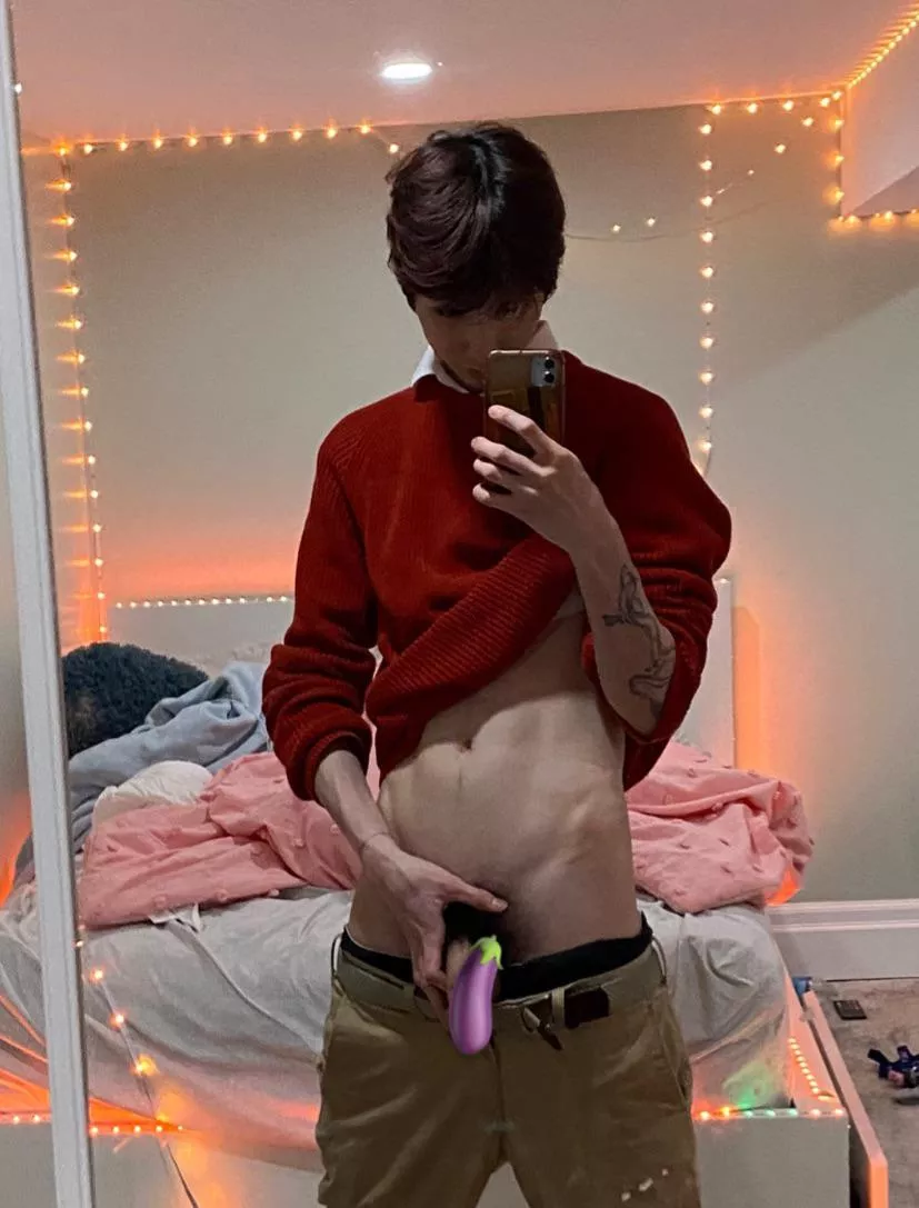 Can someone hold my cock