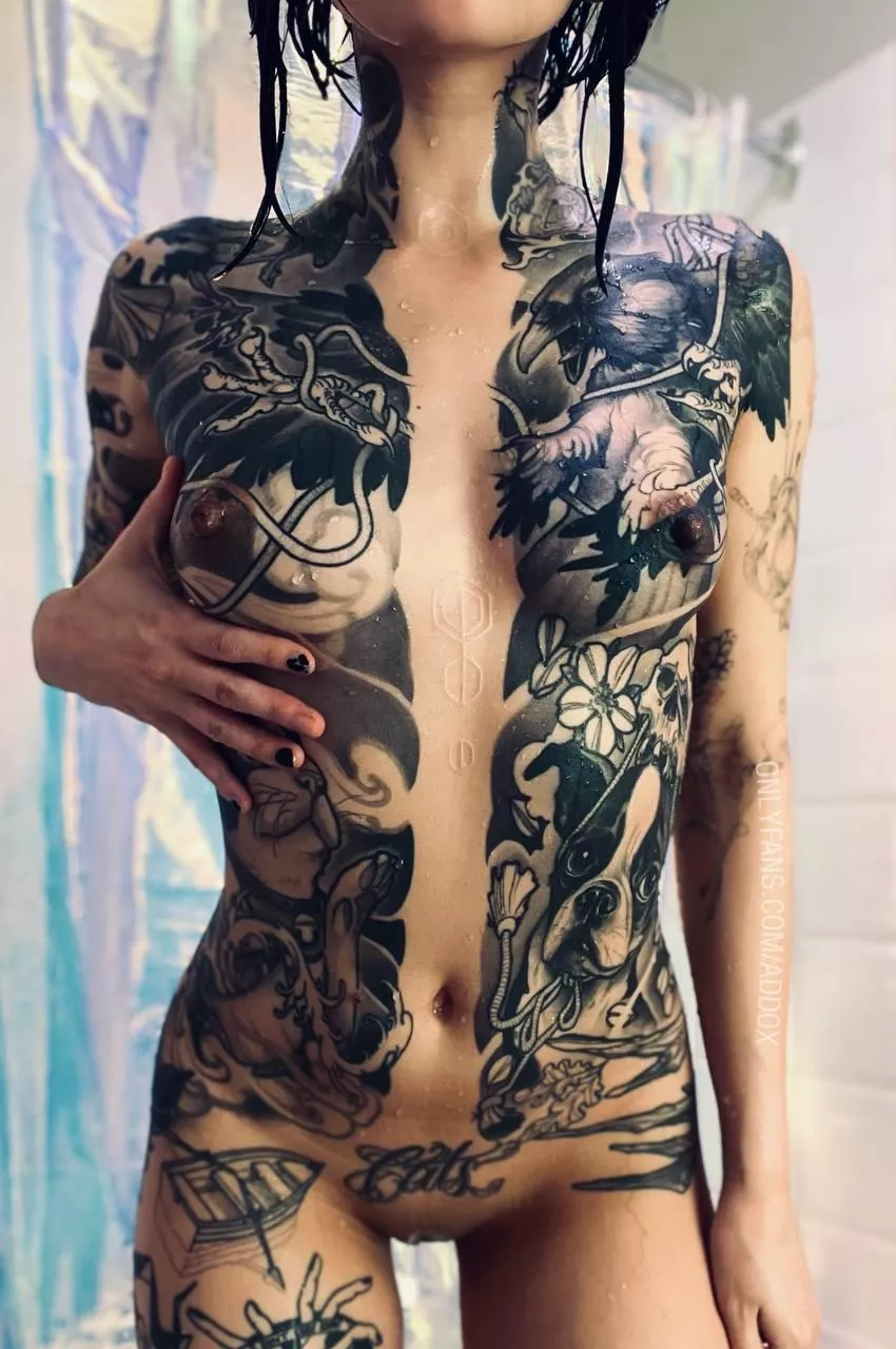 Can you count the tattoos