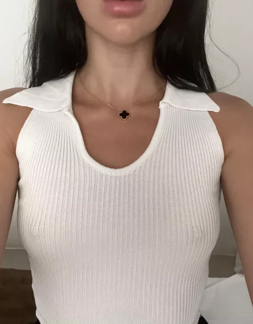 Can you see my nipples? My mom said that you can 😕