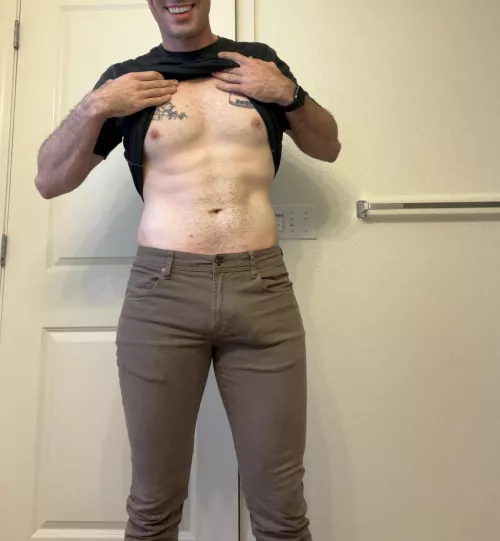 Can you tell I’m cut from the bulge?