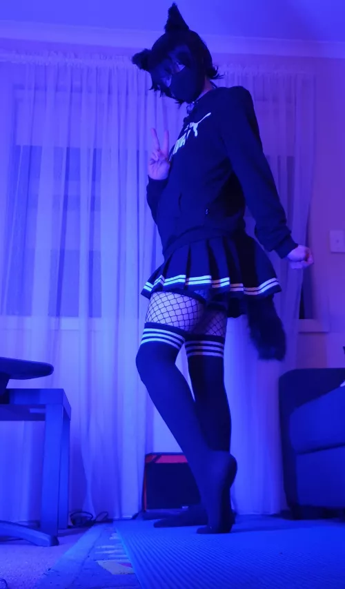 Catboy on the prowl 😸