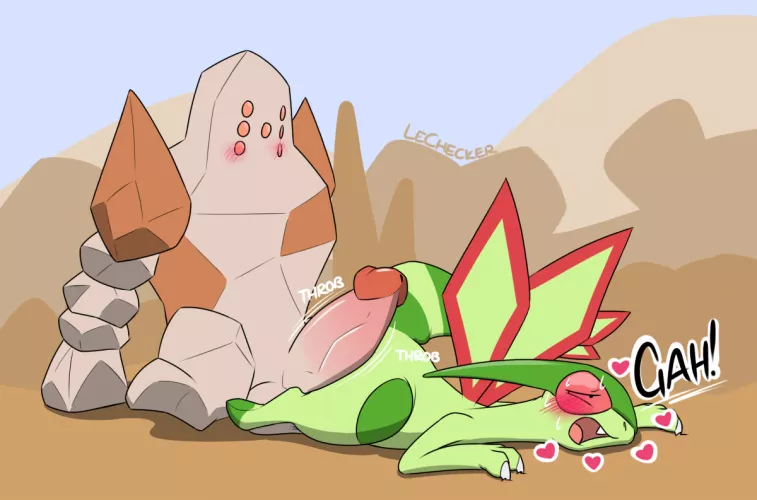 catch them all challenge #377 - Regirock (lechecket)