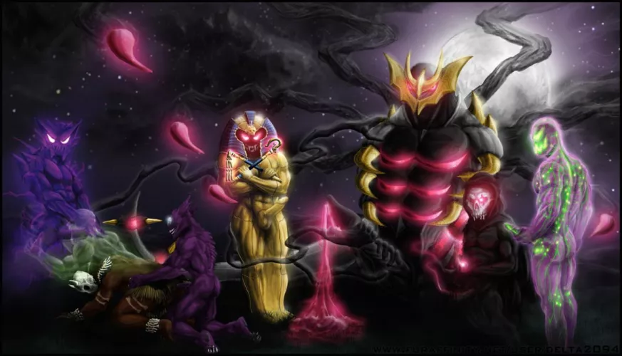 Catch them all challenge #442 - Spiritomb (Delta2094)