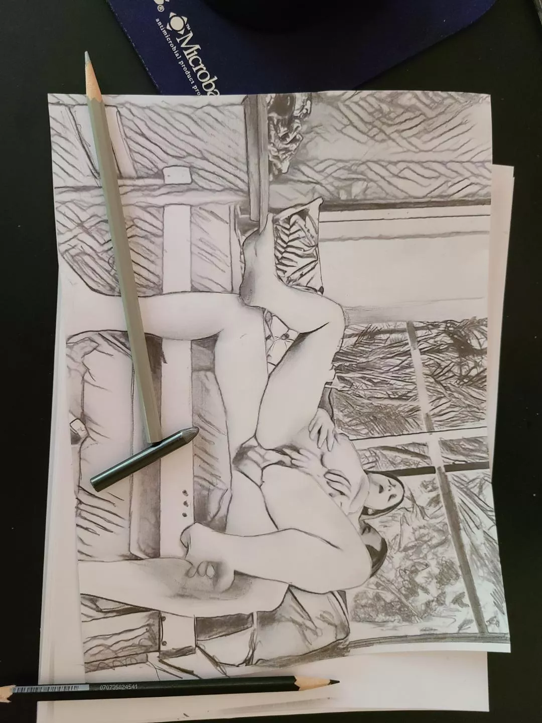 charcoal sketch