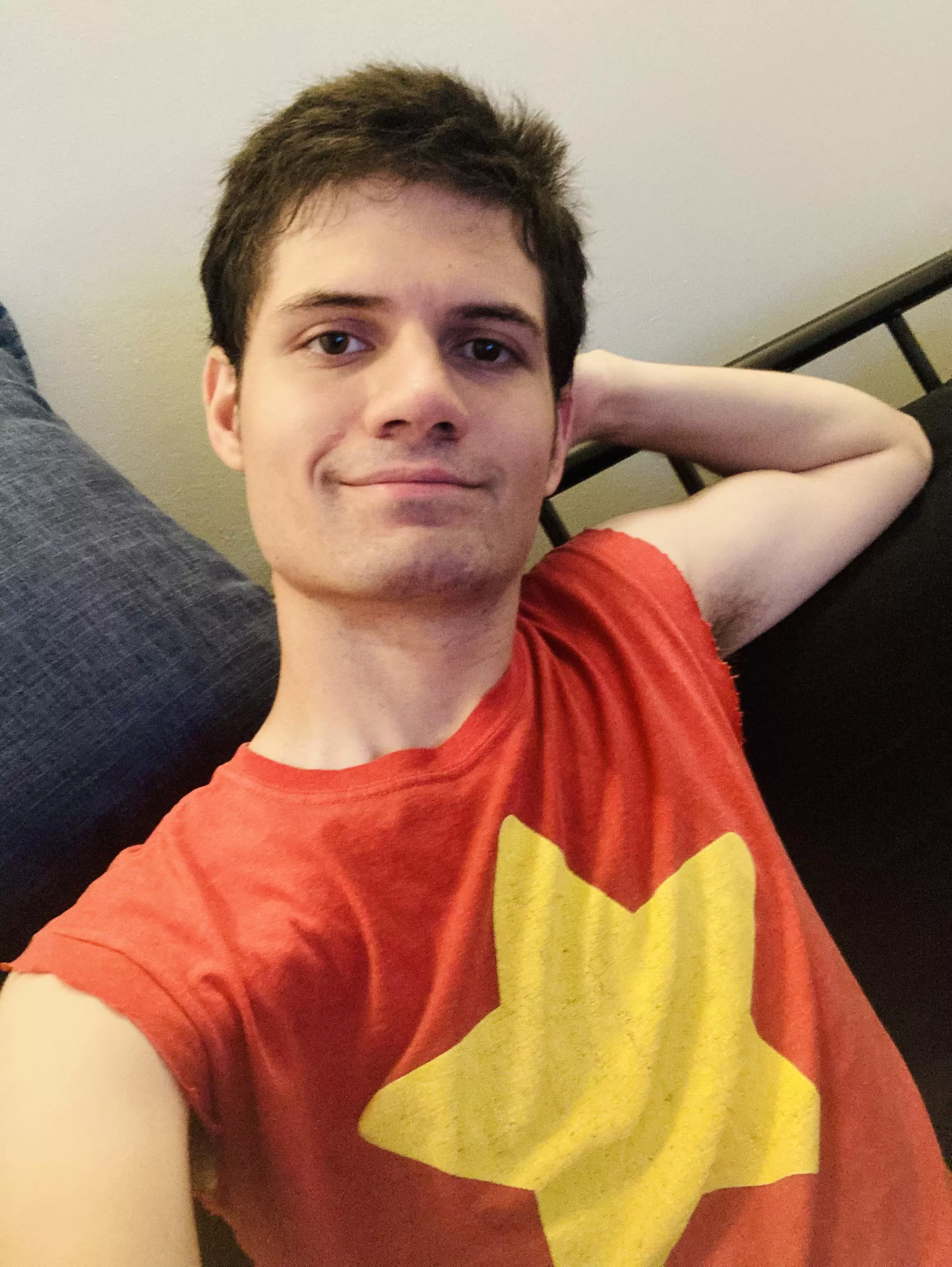 Clean shaven!