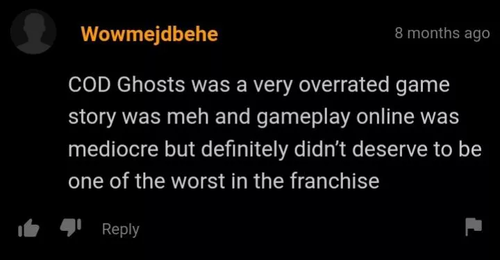 COD ghosts