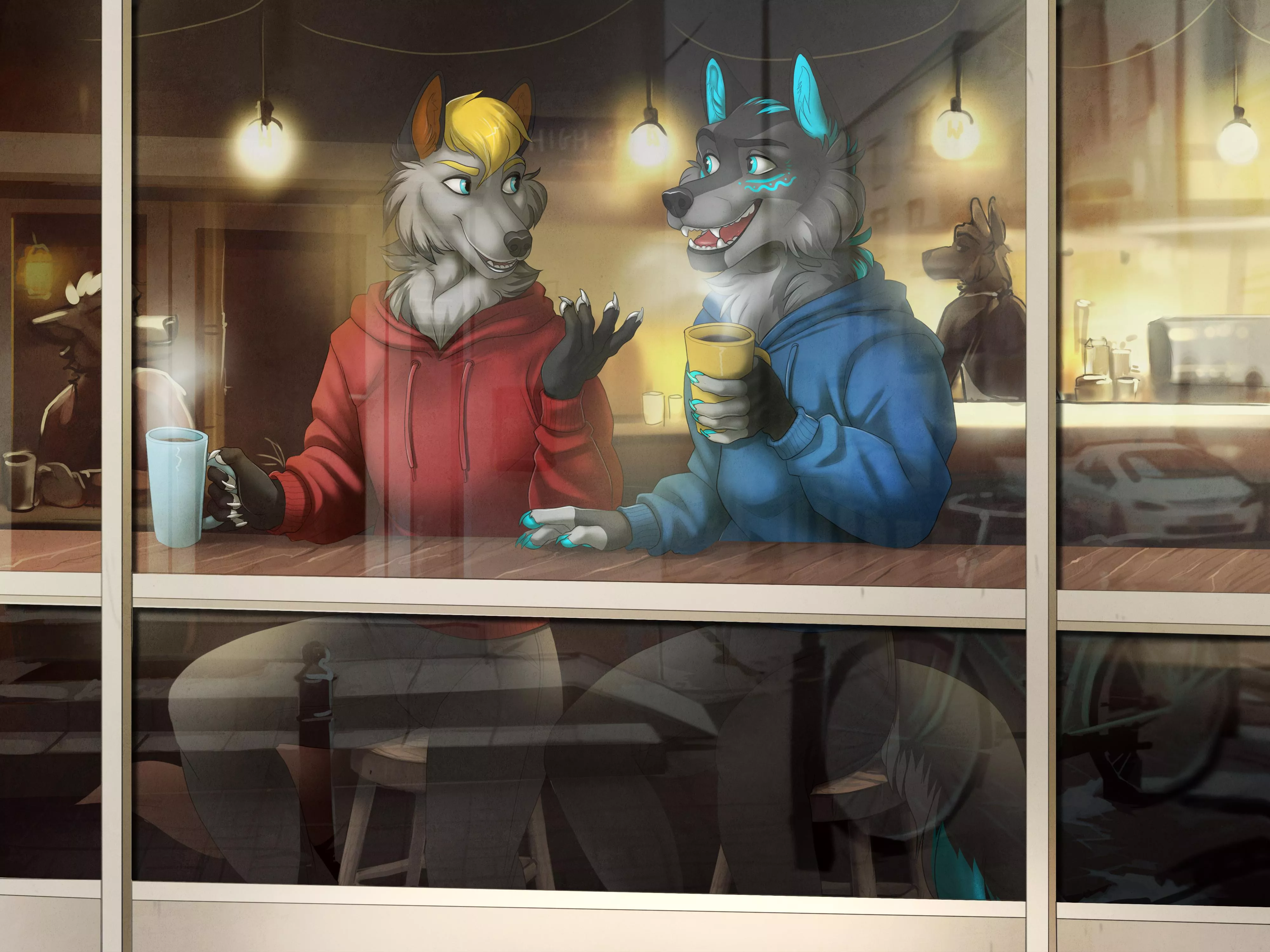 Coffee stop (AriaDog)