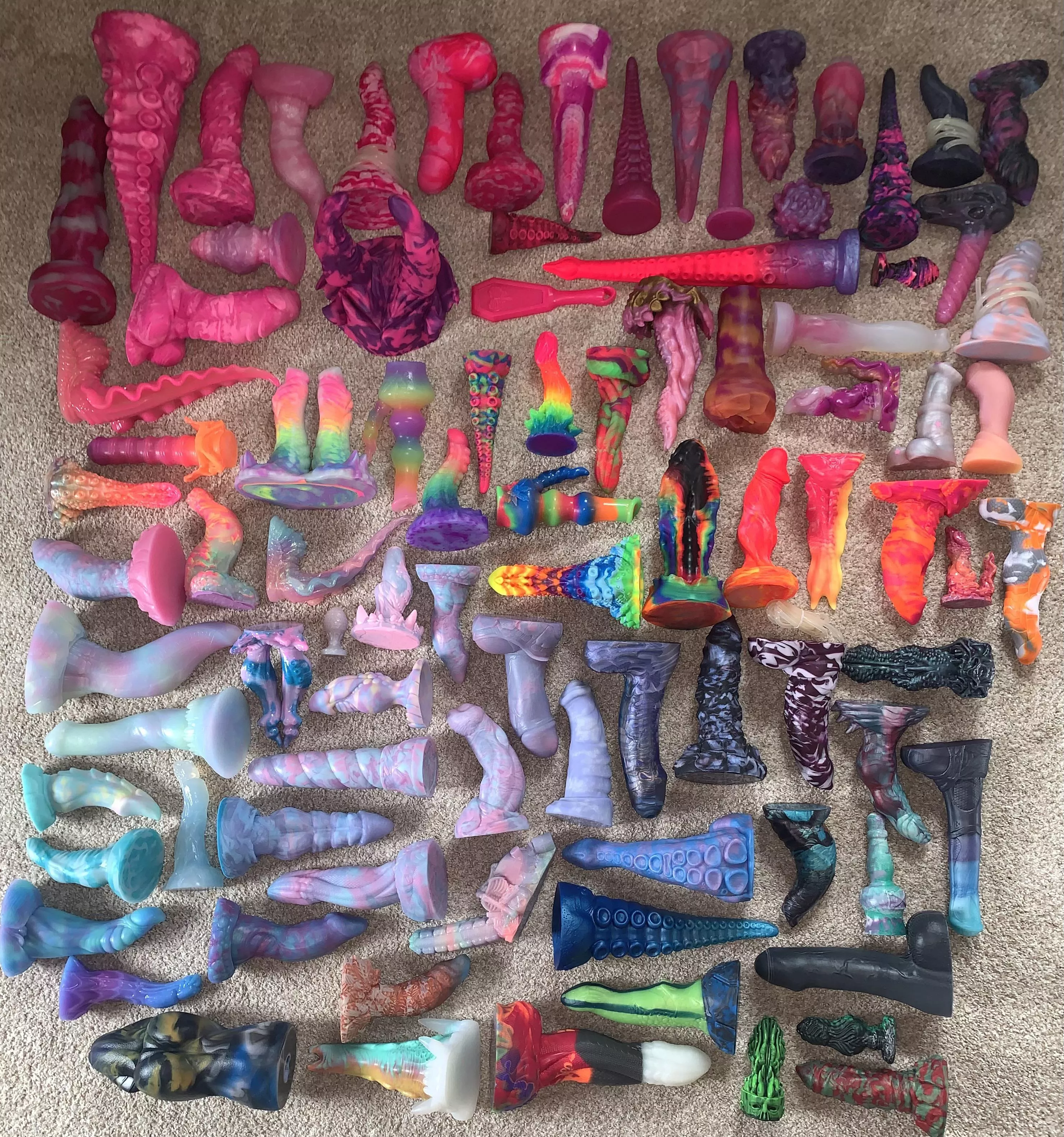 Collection update time because I’m slowing down on collecting some 🌈