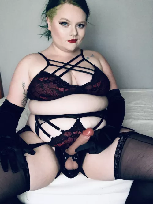 Come sit on Mommy’s lap. 😈We’ll make it fit.