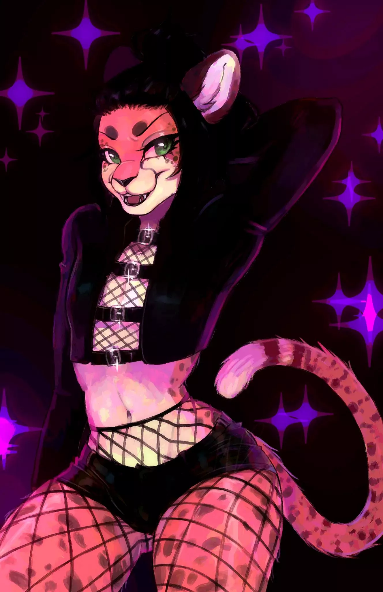 Commission finished! Miau 🐆