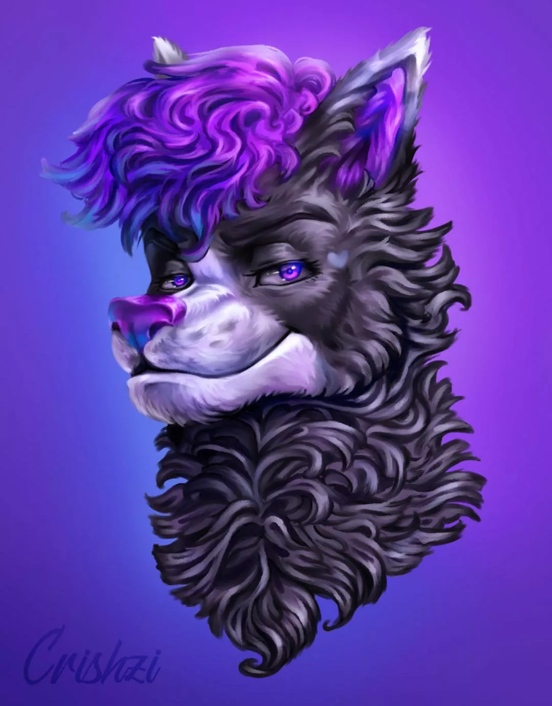 Commission i did a few months ago. (art by me, Crishzi)