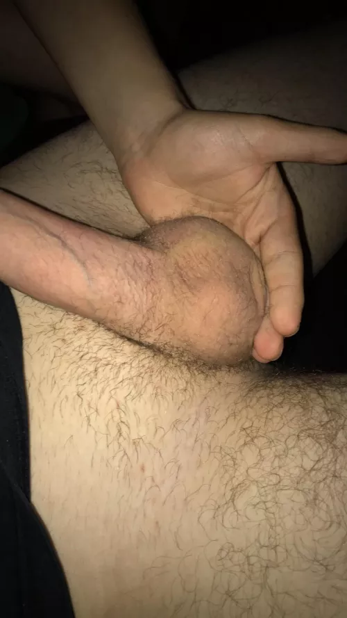 compared to them my hand looks small