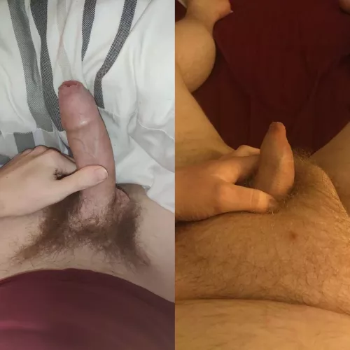 compared with a buddy. safe to say he's not feeling so great right now