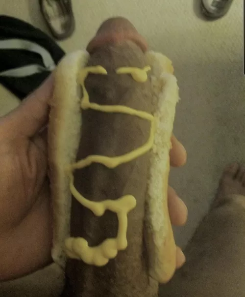 Cum eat my chocolate hot dog 🤣🌭