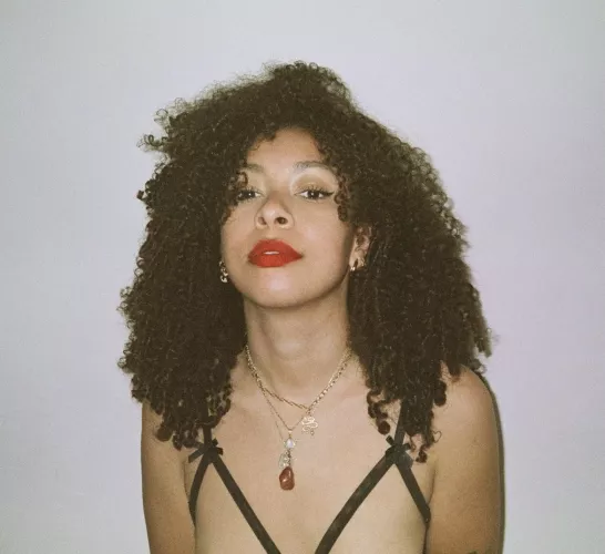 Curly girl on film. Do you like analog photography?