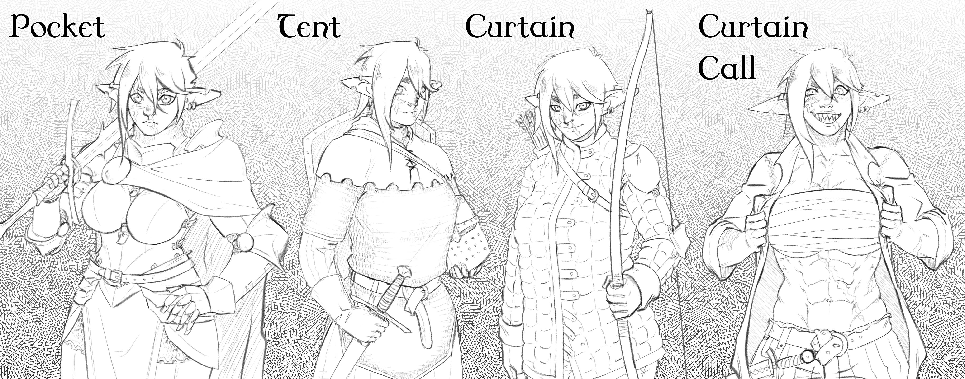 Curtain call challenge but its armor. Also my cool hobgobling PC :v (yes iam very late on the challenge, i know XD) Curtain call challenge but its armor. Also my cool hobgobling PC :v (yes iam very late on the challenge, i know XD)