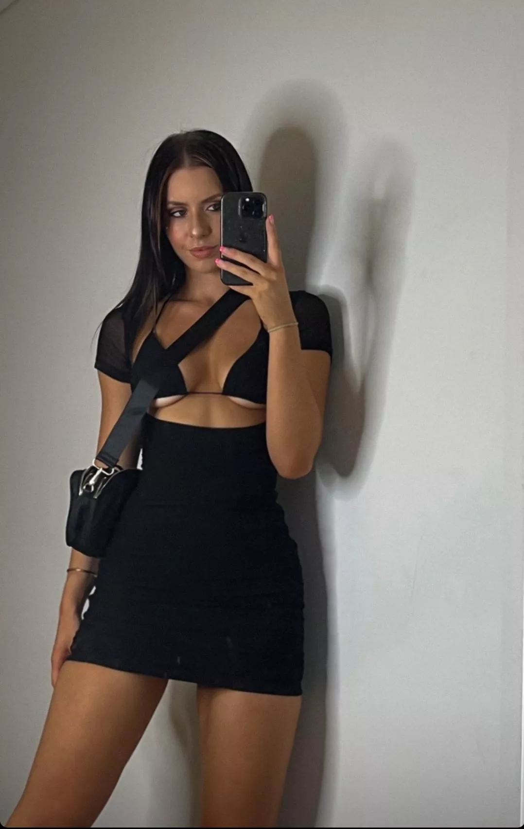 Cut up dress